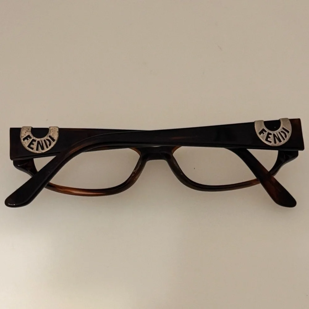 Authentic FENDI luxury designer vintage prescription eyeglasses frames